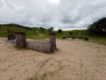 Oude bunkers in de duinen